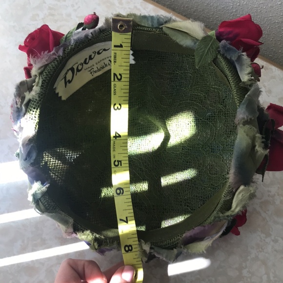 Vintage Doura Made for Frederick & Nelson Rose Hat